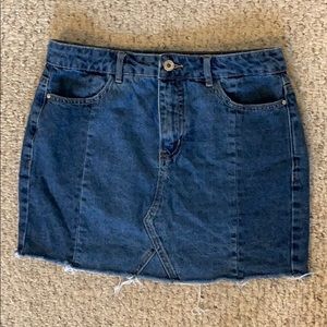 Jean Mini Skirt